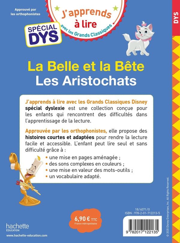 Quatrième de couverture de « La Belle et la Bête »