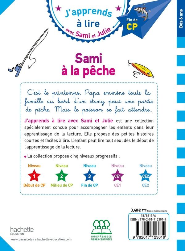 Quatrième de couverture de « Sami à la pêche »