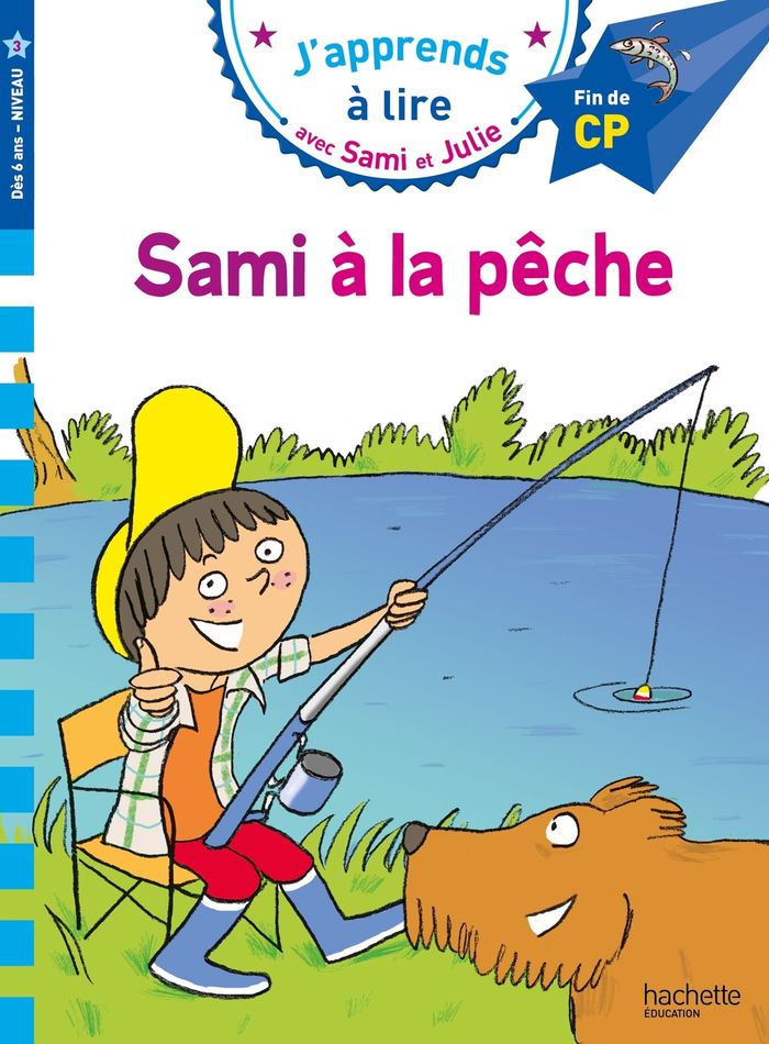 Couverture du livre « Sami à la pêche », librairie Les Contes Infusés à Corte