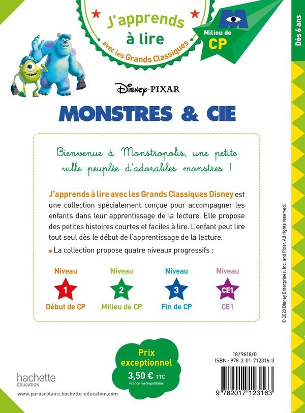 Quatrième de couverture de « Monstres & Cie »