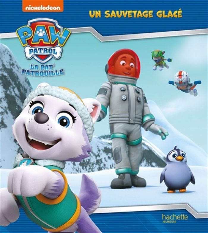 Couverture du livre « Un sauvetage glacé » de Nickelodeon, librairie Les Contes Infusés à Corte