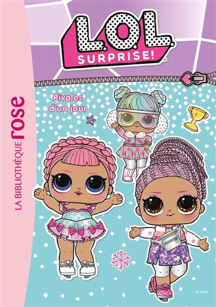Couverture du livre « LOL SURPRISE - T11 - L.O.L. SURPRISE ! 11 - RIVALES D'UN JOUR » de Xxx, librairie Les Contes Infusés à Corte