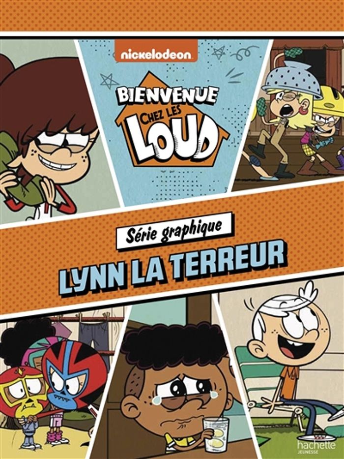 Couverture du livre « Lynn la terreur » de Nickelodeon, librairie Les Contes Infusés à Corte