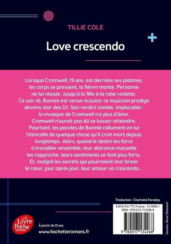 Quatrième de couverture de « Love crescendo »