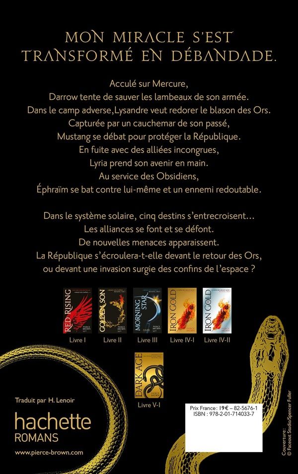 Quatrième de couverture de « Dark age »