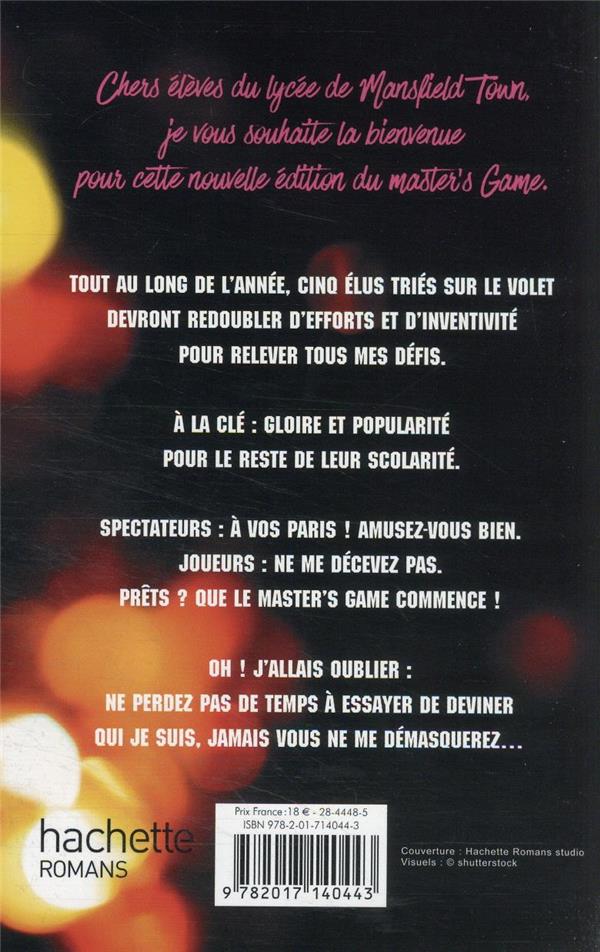 Quatrième de couverture de « The Master's Game »