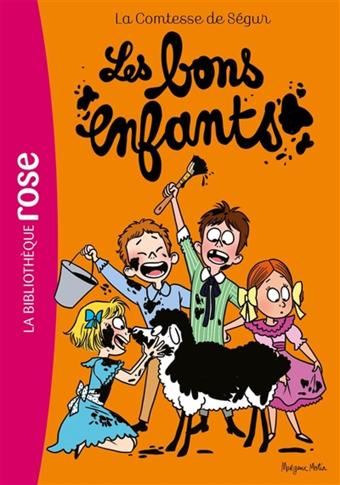 Couverture du livre « LA COMTESSE DE SEGUR - T06 - LA COMTESSE DE SEGUR 06 NED - LES BONS ENFANTS » de De Segur Comtesse, librairie Les Contes Infusés à Corte