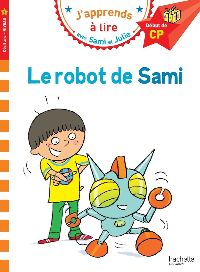 Couverture du livre « Le robot de Sami » de Isabelle Albertin, librairie Les Contes Infusés à Corte