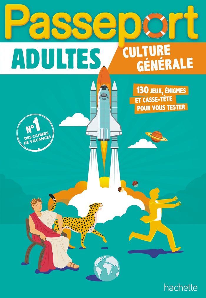 Couverture du livre « PASSEPORT ADULTES - CULTURE GENERALE - CAHIER DE VACANCES 2026 » de A. Scotto-Gabrielli, librairie Les Contes Infusés à Corte