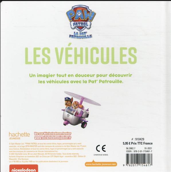 Quatrième de couverture de « Les véhicules »