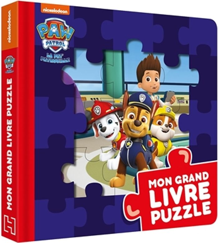 Couverture du livre « Paw patrol, la Pat' patrouille » de Nickelodeon, librairie Les Contes Infusés à Corte