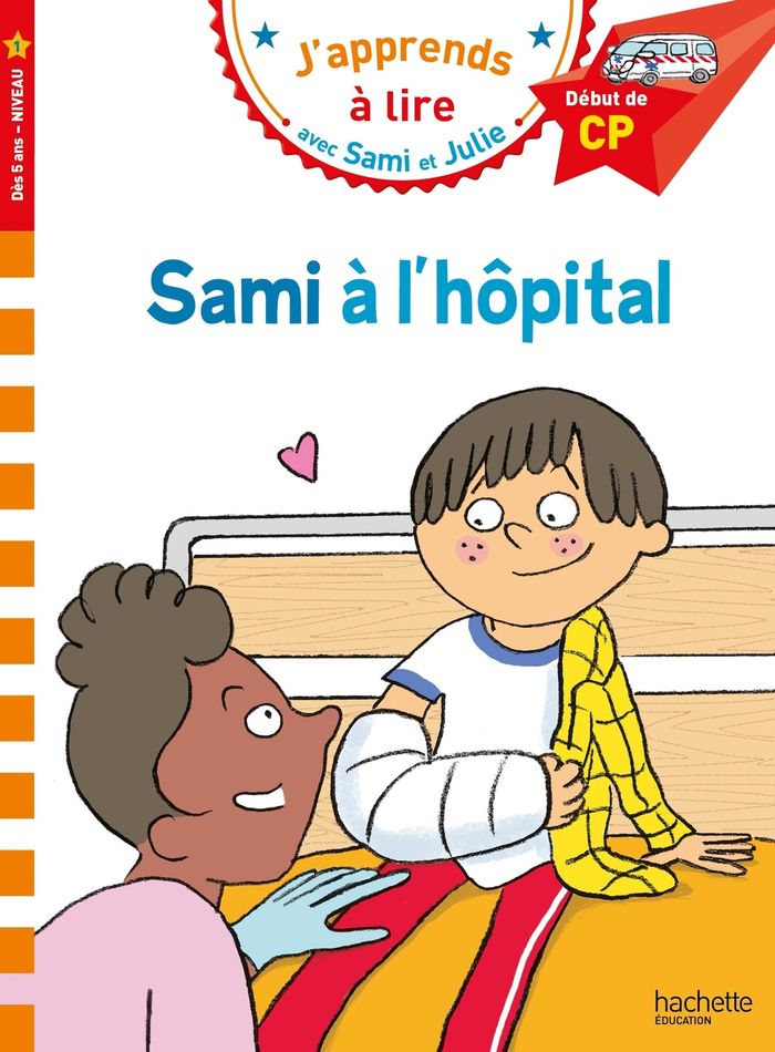 Couverture du livre « Sami à l'hôpital » de Isabelle Albertin, librairie Les Contes Infusés à Corte