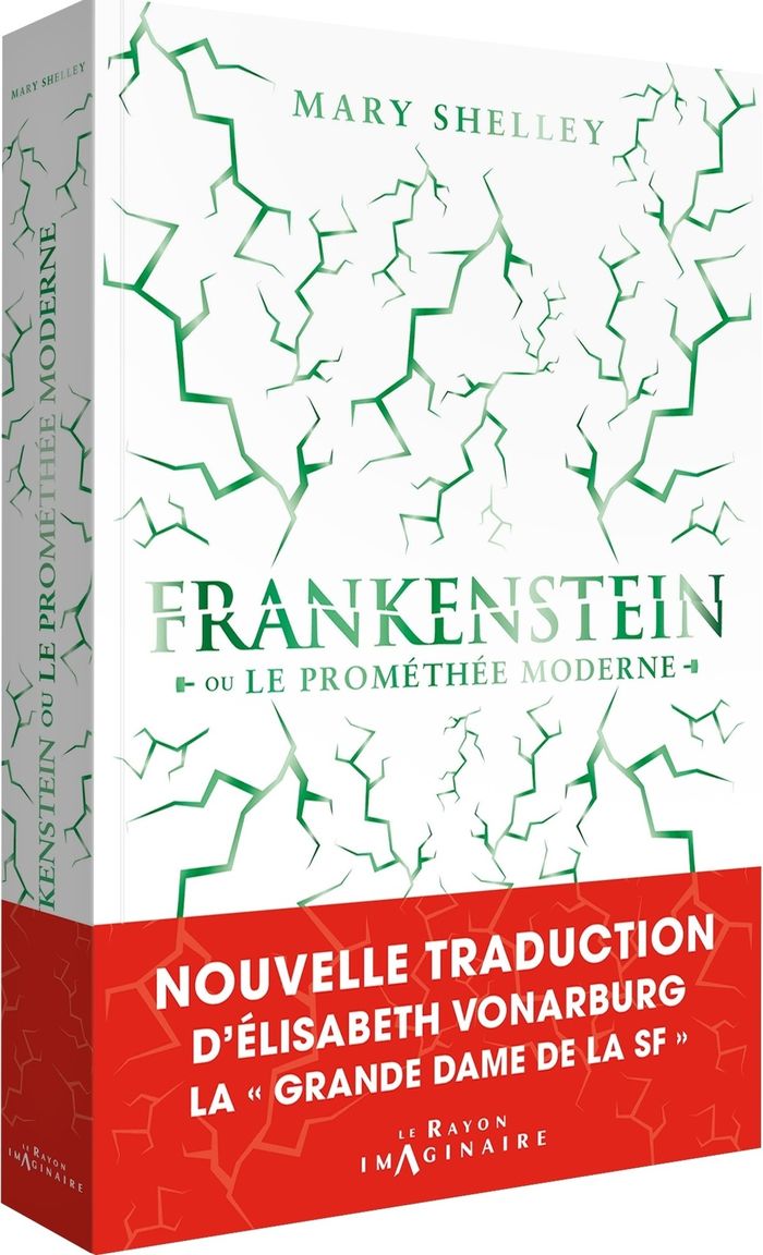 Couverture du livre « Frankenstein : ou le Prométhée moderne » de Mary Wollstonecraft Shelley, librairie Les Contes Infusés à Corte
