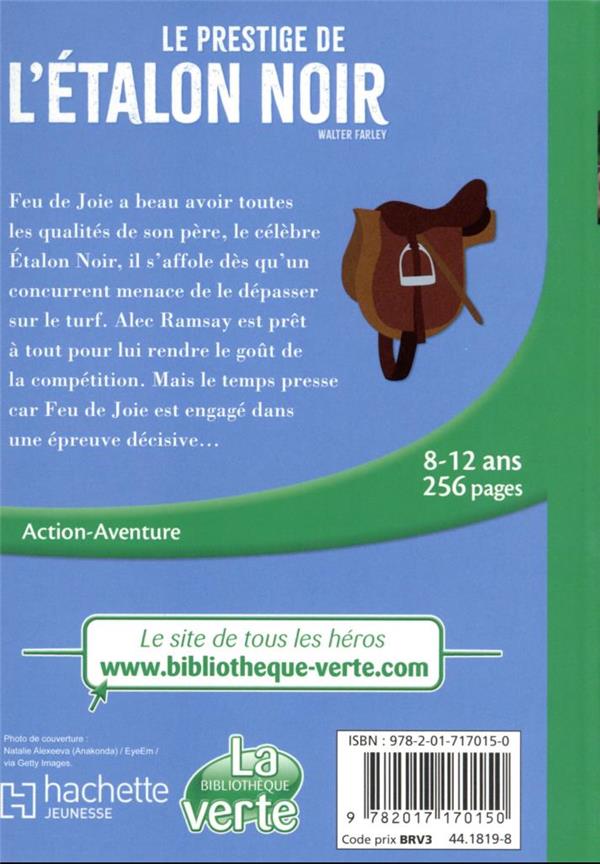 Quatrième de couverture de « L'ETALON NOIR - T08 - L'ETALON NOIR 08 NED - LE PRESTIGE DE L'ETALON NOIR »