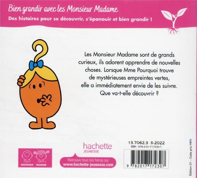 Quatrième de couverture de « Les monsieur madame sont de grands curieux »