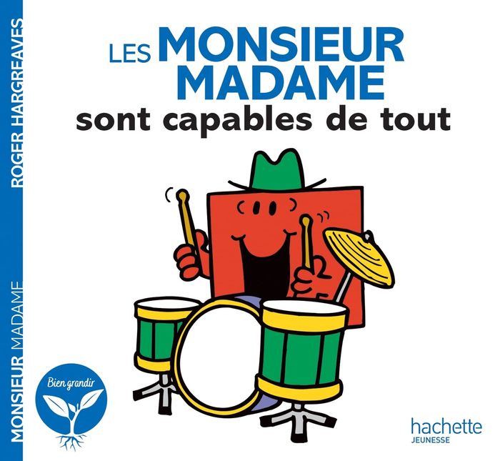 Couverture du livre « Les monsieur madame sont capables de tout » de Roger Hargreaves, librairie Les Contes Infusés à Corte