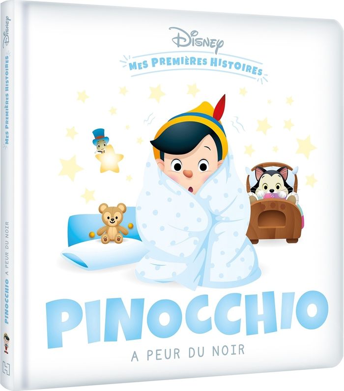 Couverture du livre « DISNEY BABY - MES PREMIERES HISTOIRES - PINOCCHIO A PEUR DU NOIR » de Xxx, librairie Les Contes Infusés à Corte