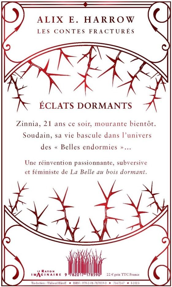 Quatrième de couverture de « Éclats dormants »