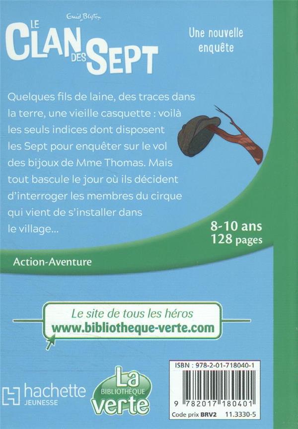 Quatrième de couverture de « Une nouvelle enquête »