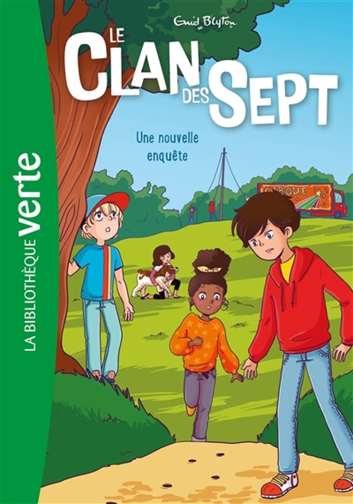 Couverture du livre « Une nouvelle enquête » de Enid Blyton, librairie Les Contes Infusés à Corte