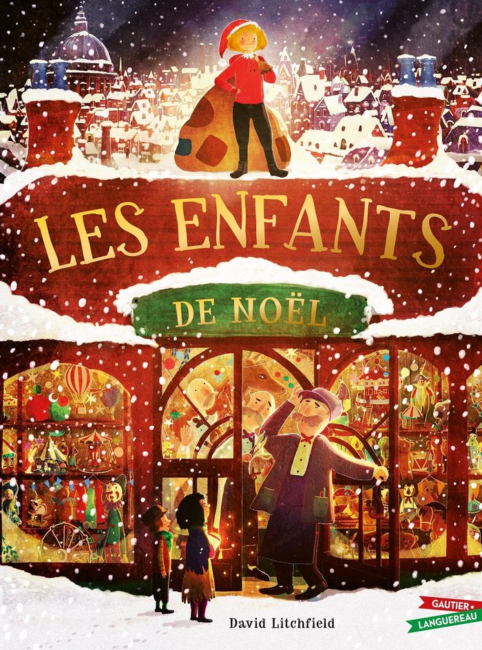 Couverture du livre « Les enfants de Noël » de David Litchfield, librairie Les Contes Infusés à Corte