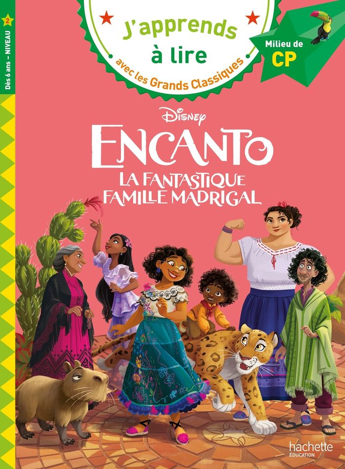 Couverture du livre « DISNEY - ENCANTO, CP NIVEAU 2 » de Isabelle Albertin, librairie Les Contes Infusés à Corte