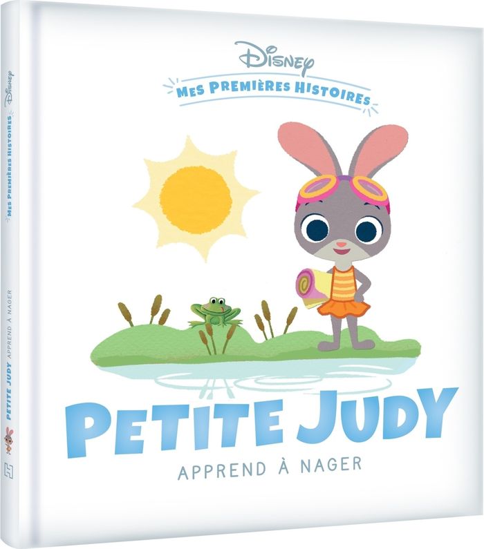 Couverture du livre « DISNEY - MES PREMIERES HISTOIRES - PETITE JUDY APPREND A NAGER » de Xxx, librairie Les Contes Infusés à Corte