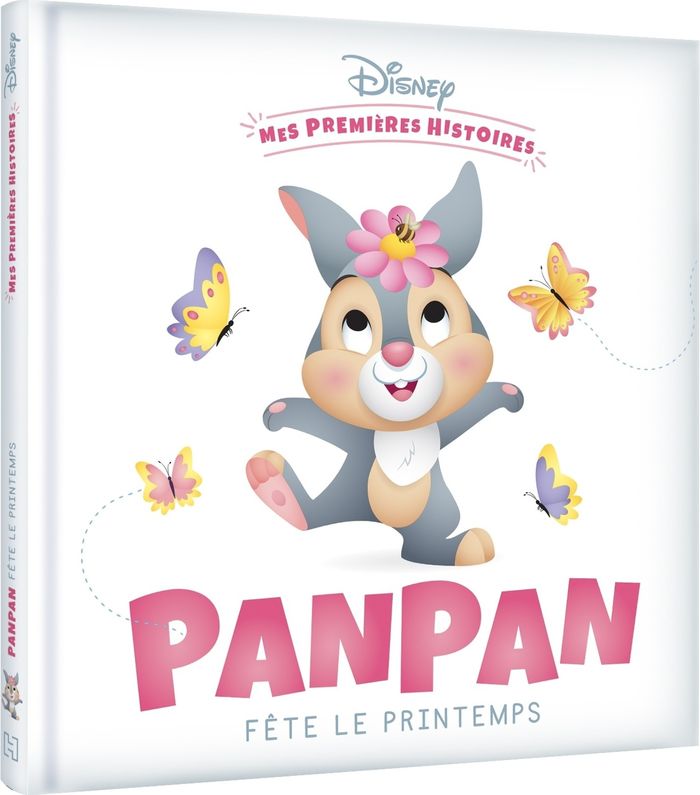 Couverture du livre « DISNEY - MES PREMIERES HISTOIRES - PANPAN FETE LE PRINTEMPS » de Xxx, librairie Les Contes Infusés à Corte