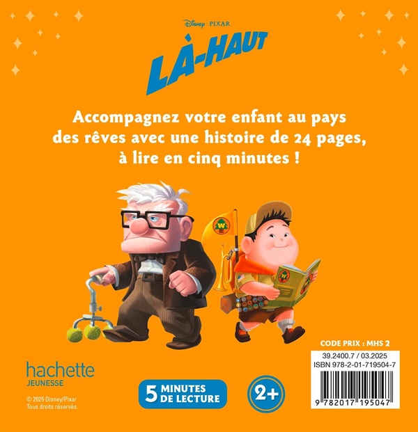 Quatrième de couverture de « Là-haut : l'histoire du film »