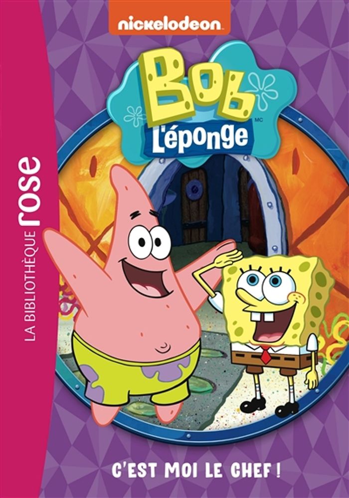 Couverture du livre « C'est moi le chef ! » de Nickelodeon, librairie Les Contes Infusés à Corte