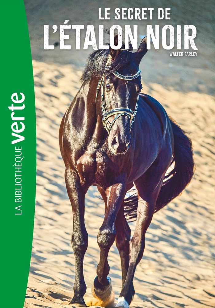 Couverture du livre « L'ETALON NOIR - T09 - L'ETALON NOIR 09 NED - LE SECRET DE L'ETALON NOIR » de Walter Farley, librairie Les Contes Infusés à Corte