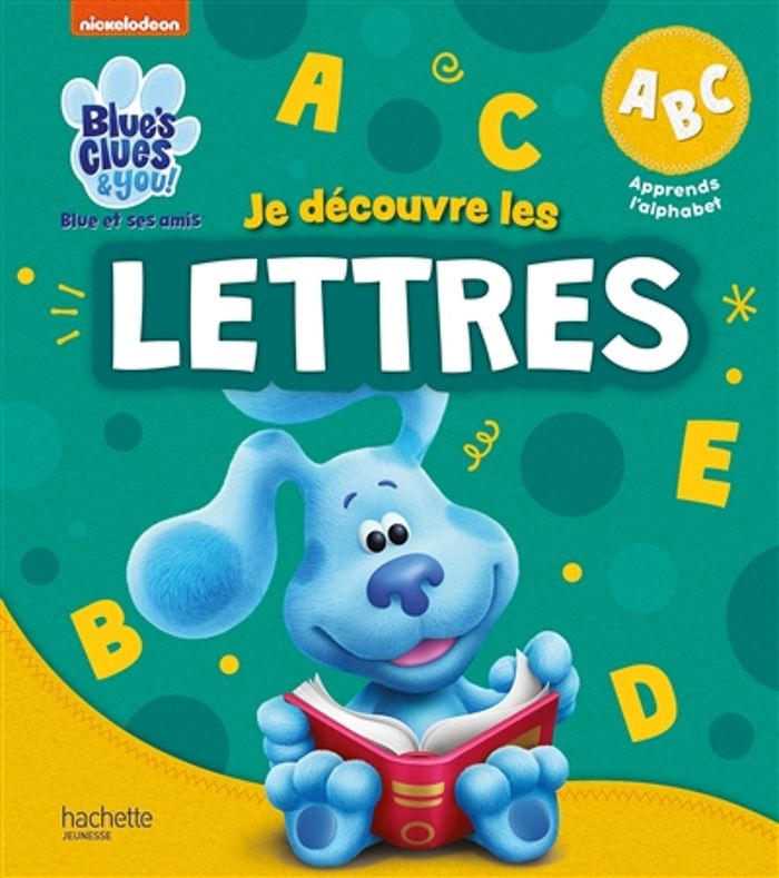 Couverture du livre « Je découvre les lettres » de Nickelodeon, librairie Les Contes Infusés à Corte