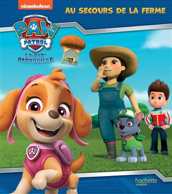 Couverture du livre « Au secours de la ferme » de Nickelodeon, librairie Les Contes Infusés à Corte
