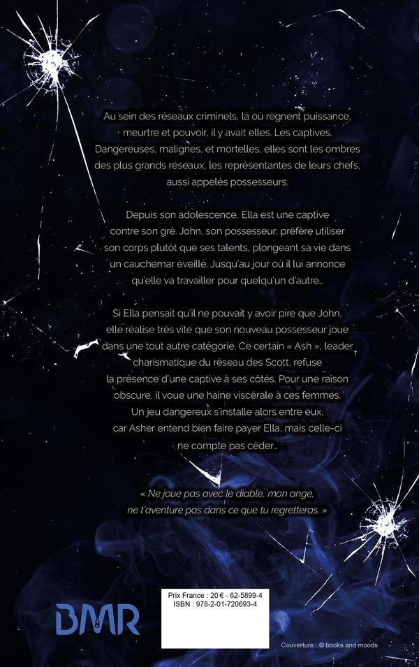 Quatrième de couverture de « CAPTIVE - TOME 1 »