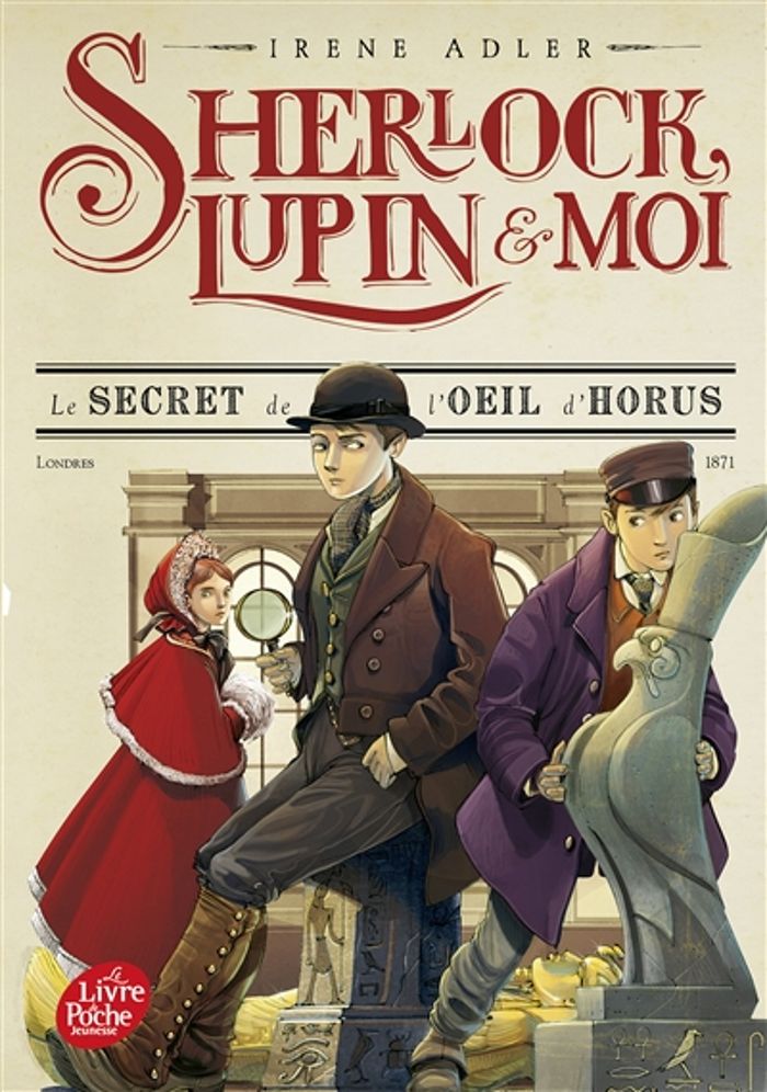 Couverture du livre « SHERLOCK, LUPIN ET MOI - TOME 8 - LE SECRET DE L'OEIL D'HORUS », librairie Les Contes Infusés à Corte