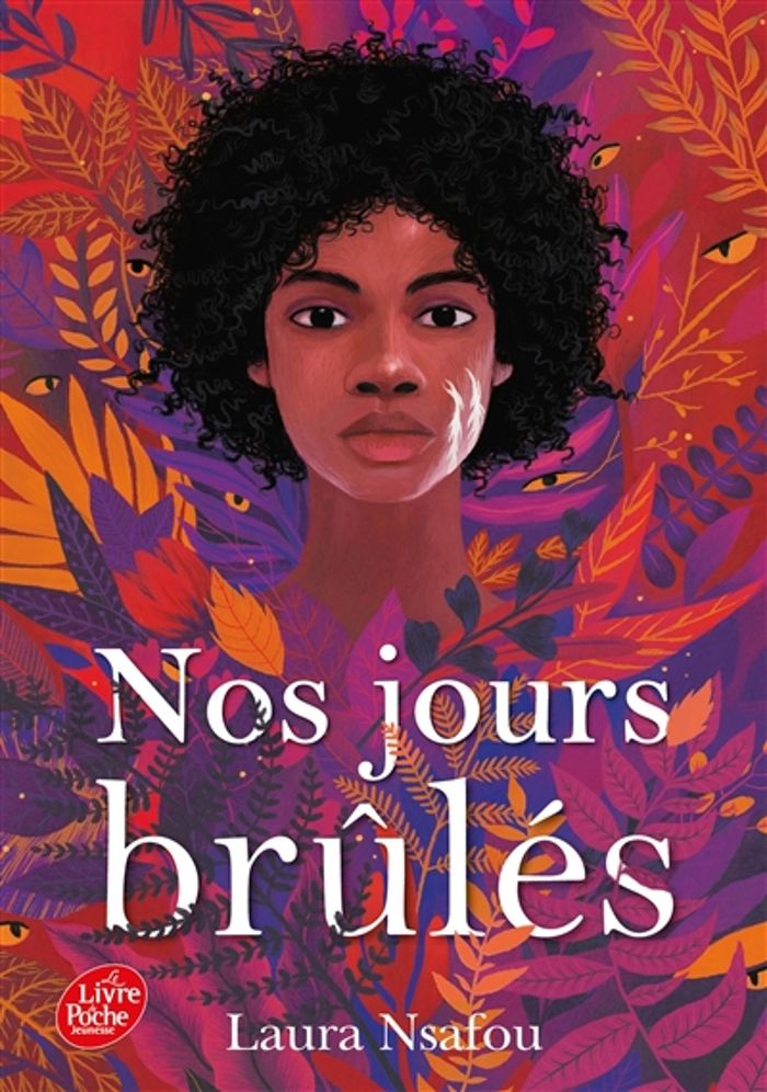 Couverture du livre « Nos jours brûlés » de Laura Nsafou, librairie Les Contes Infusés à Corte