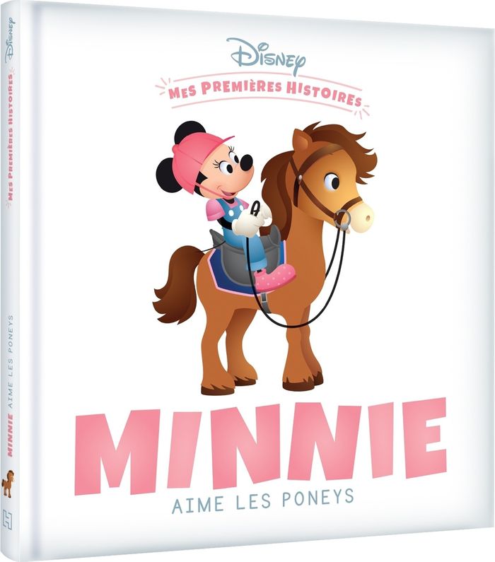 Couverture du livre « DISNEY - MES PREMIERES HISTOIRES - MINNIE AIME LES PONEYS » de Xxx, librairie Les Contes Infusés à Corte