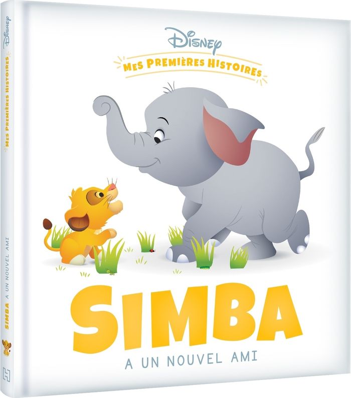 Couverture du livre « DISNEY - MES PREMIERES HISTOIRES - SIMBA A UN NOUVEL AMI » de Xxx, librairie Les Contes Infusés à Corte
