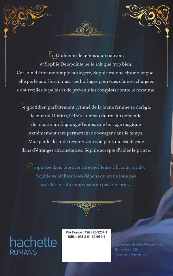 Quatrième de couverture de « L'engrange-temps »
