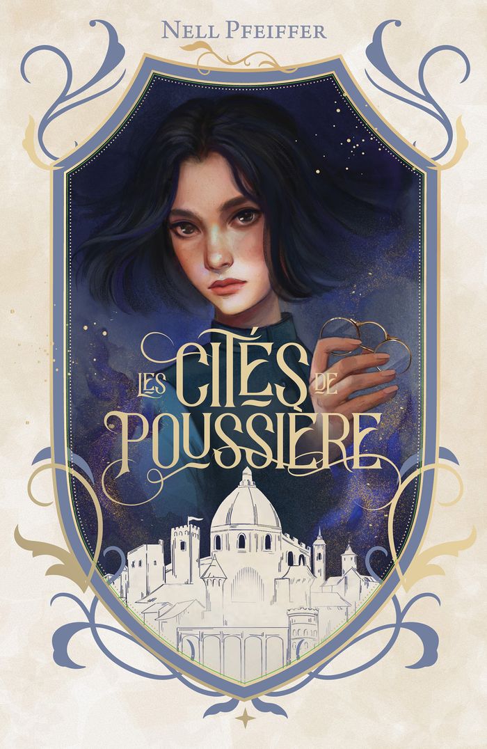 Couverture du livre « Les cités de poussière » de Nell Pfeiffer, librairie Les Contes Infusés à Corte