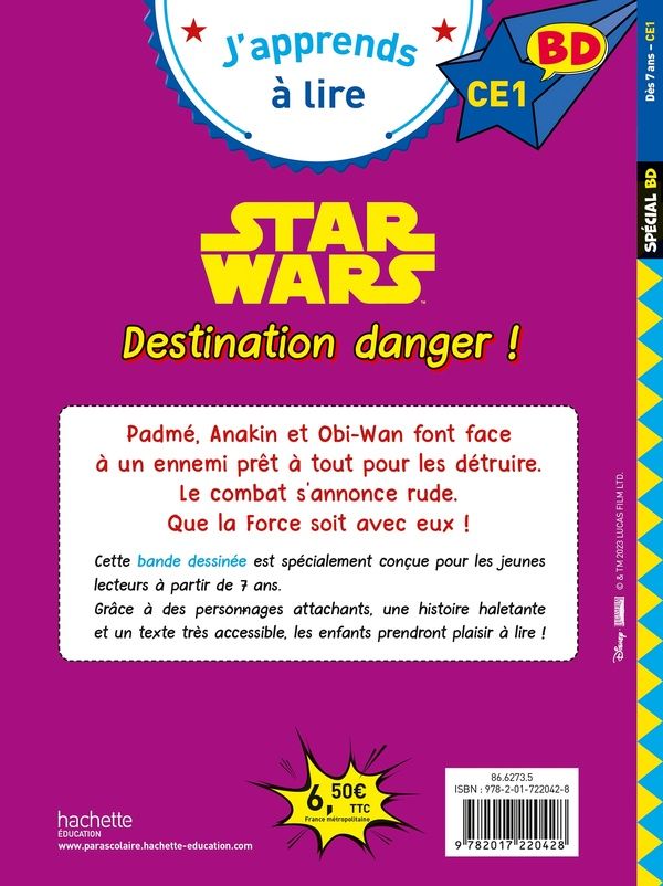 Quatrième de couverture de « Destination danger ! »