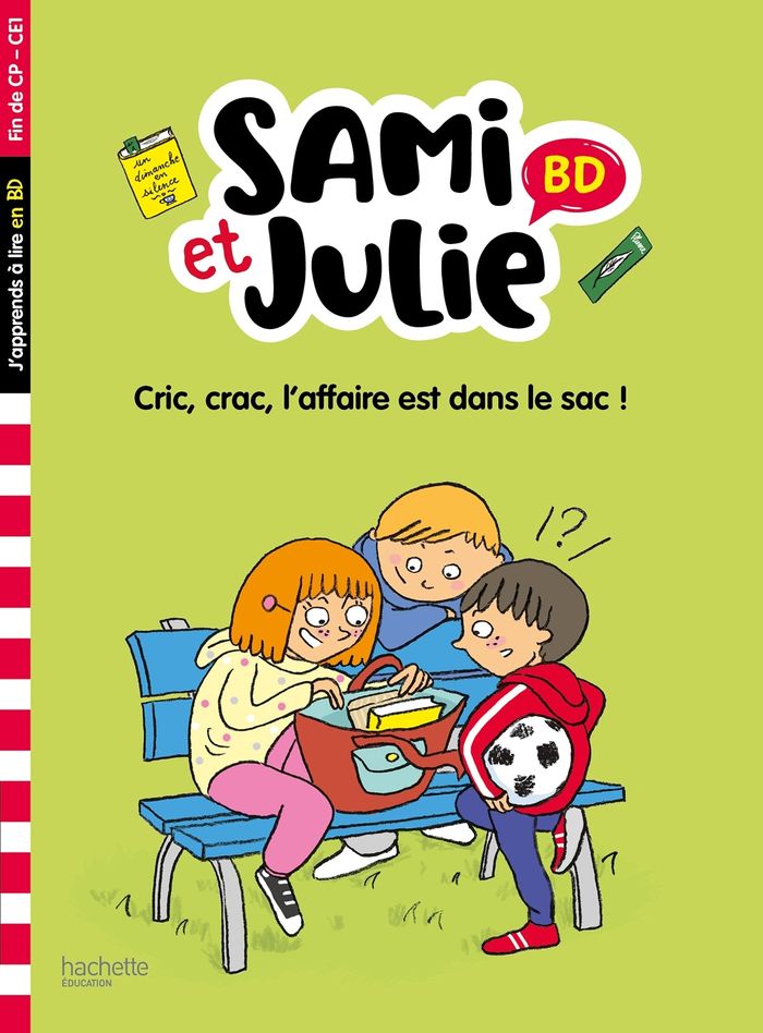Couverture du livre « Cric, crac, l'affaire est dans le sac ! » de Sandra Lebrun, librairie Les Contes Infusés à Corte