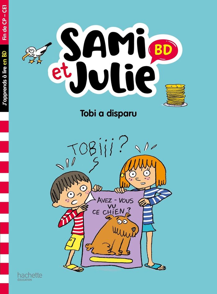 Couverture du livre « Tobi a disparu » de Sandra Lebrun, librairie Les Contes Infusés à Corte