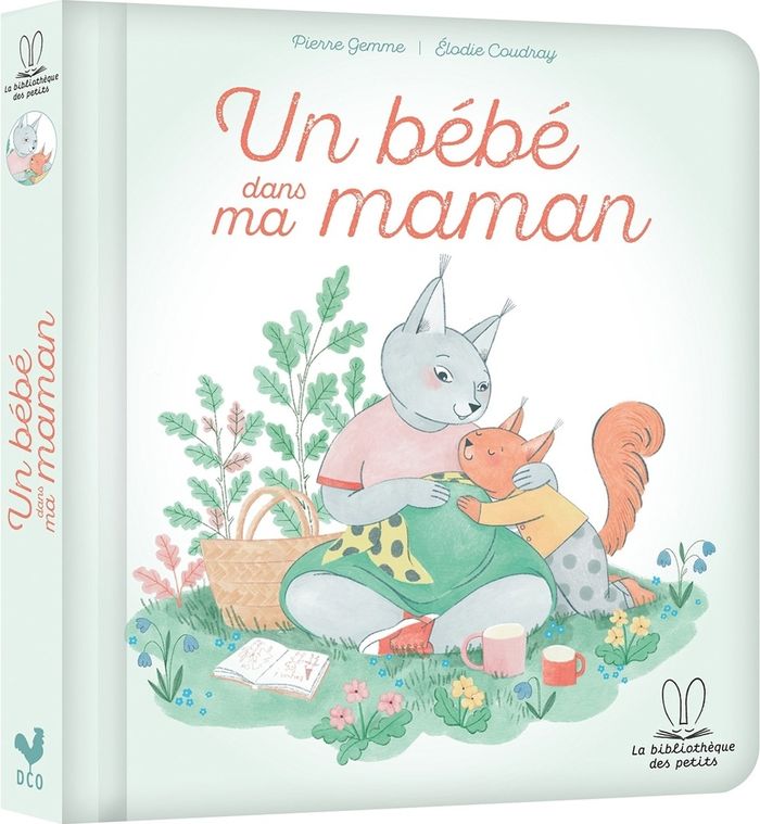 Couverture du livre « Un bébé dans ma maman », librairie Les Contes Infusés à Corte