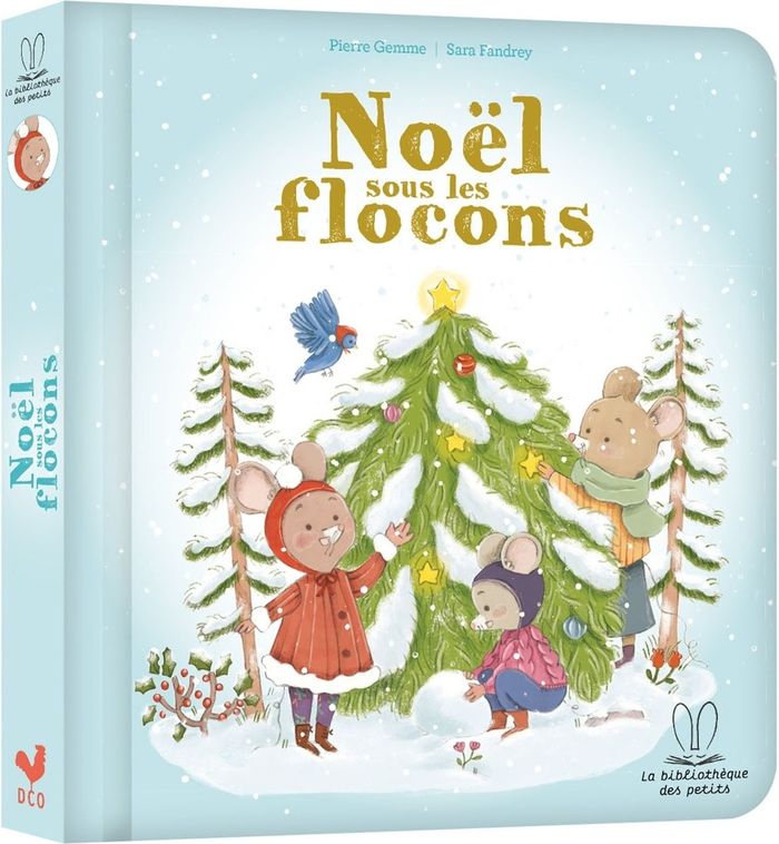 Couverture du livre « Noël sous les flocons » de Pierre Gemme, librairie Les Contes Infusés à Corte
