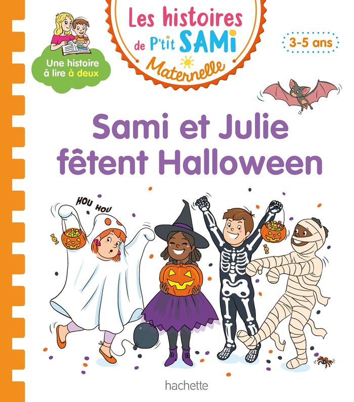 Couverture du livre « Sami et Julie fêtent Halloween » de Alain Boyer, librairie Les Contes Infusés à Corte