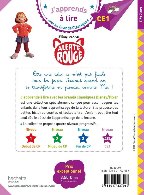 Quatrième de couverture de « Alerte rouge »