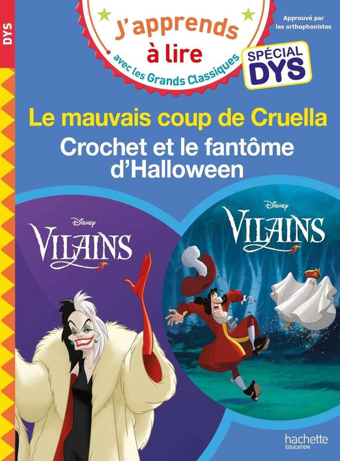Couverture du livre « Le mauvais coup de Cruella : suivi de "Crochet et le fantôme d'Halloween" » de Isabelle Albertin, librairie Les Contes Infusés à Corte