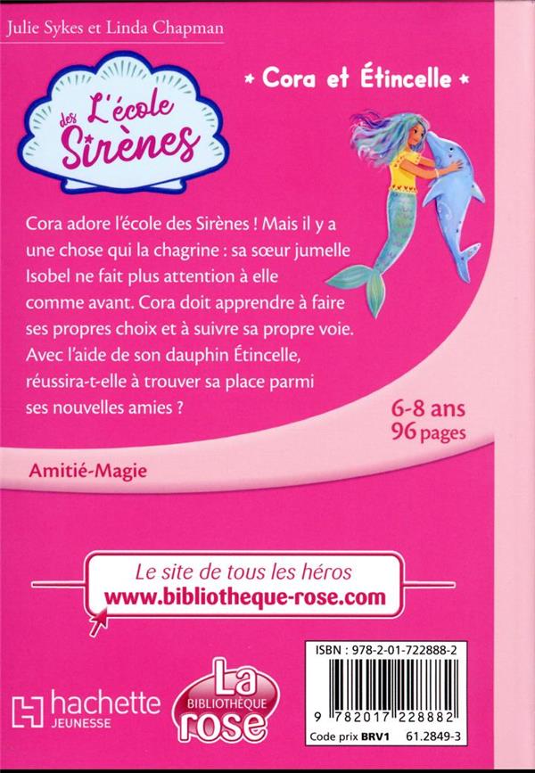 Quatrième de couverture de « L'école des Sirènes »