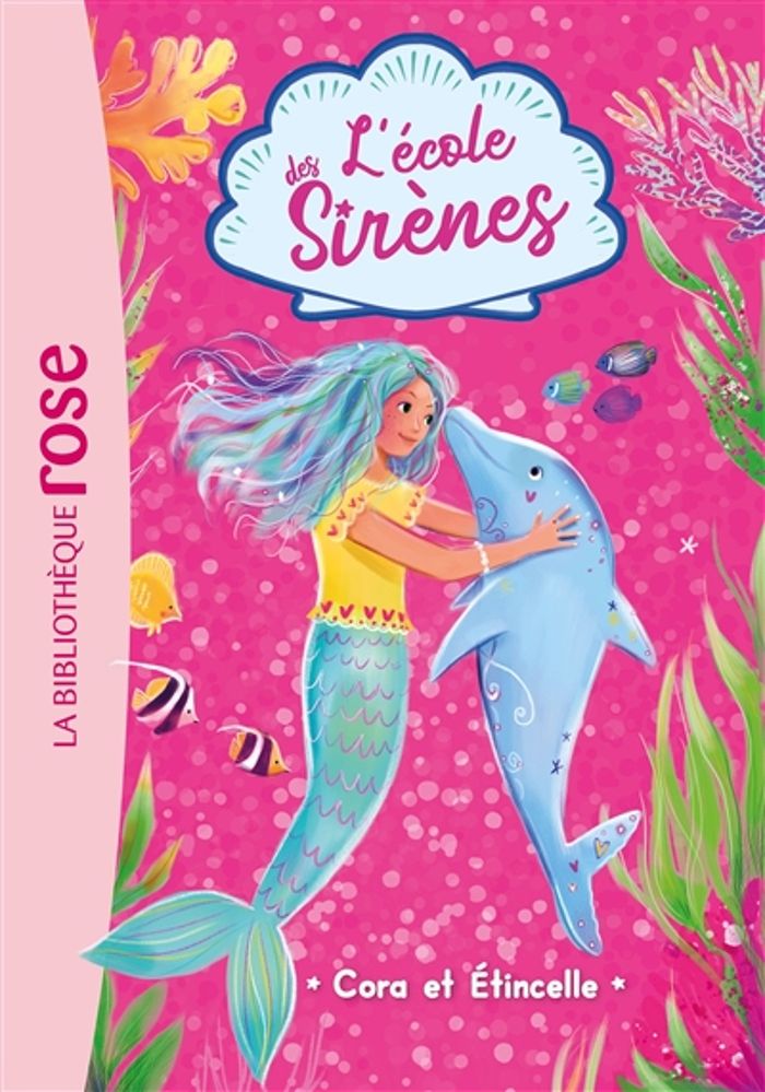 Couverture du livre « L'école des Sirènes » de Julie Sykes, librairie Les Contes Infusés à Corte